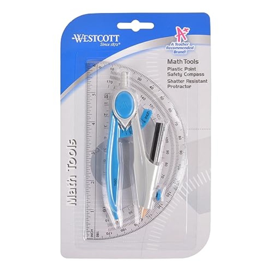 Compass and Protractor Math an - Compass Geometry Set のレビューと価格