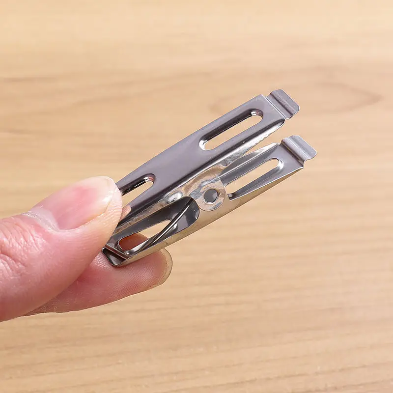 20pcs Stainless Steel Flat Mou - Binder Clip Assorted のレビューと価格
