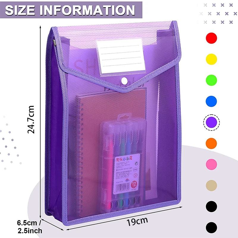 B5 Plastic File Folders Large  - Supply Of Office Stationery のレビューと価格