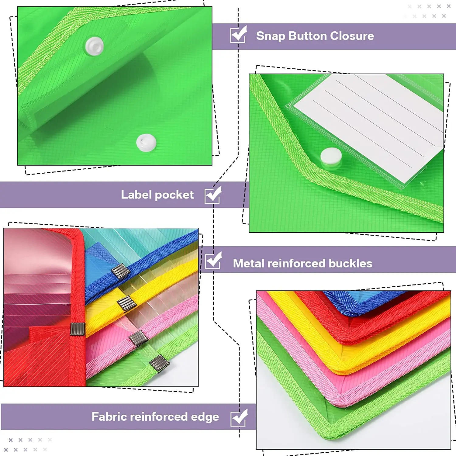 B5 Plastic File Folders Large  - Supply Of Office Stationery のレビューと価格