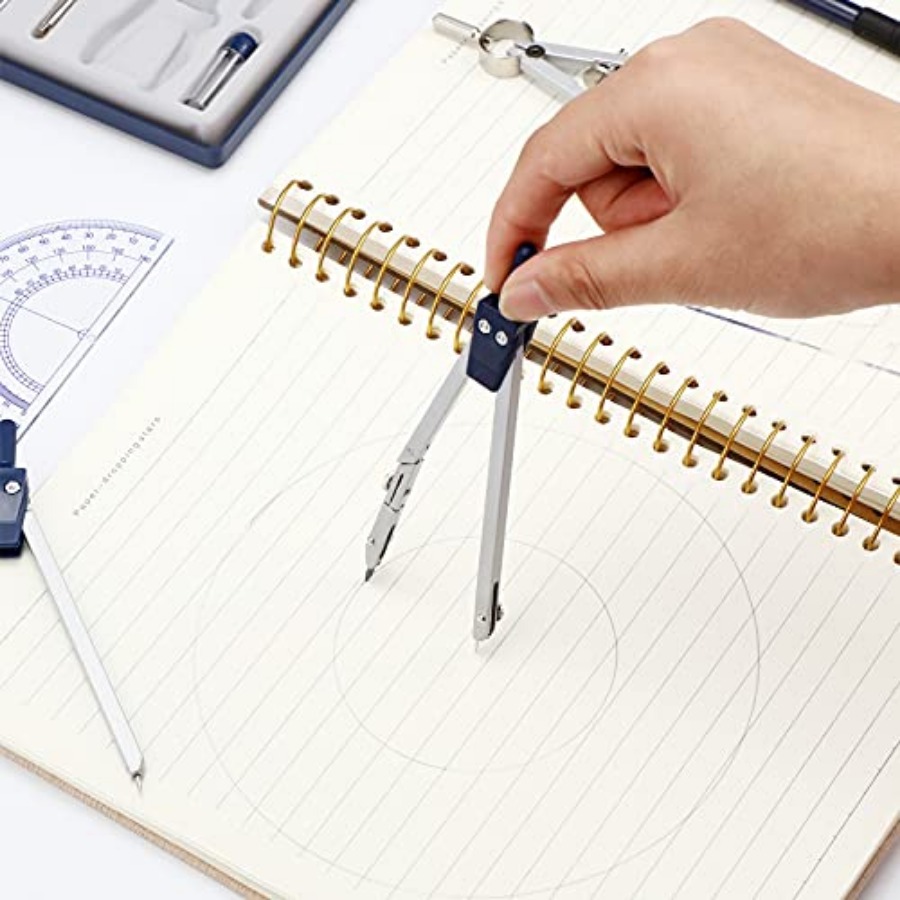 13 Pcs Geometry Set for Studen - Compass Geometry Set のレビューと価格