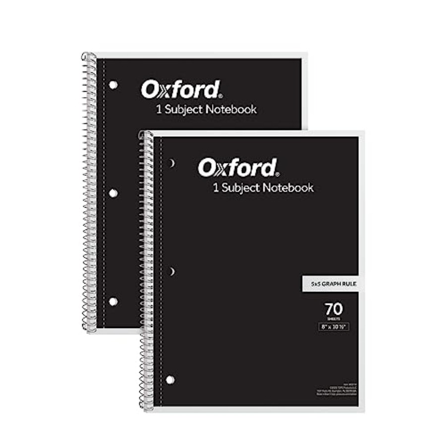 Spiral Notebook 2 Pack, 1 Subj - Graph Paper Pad のレビューと価格