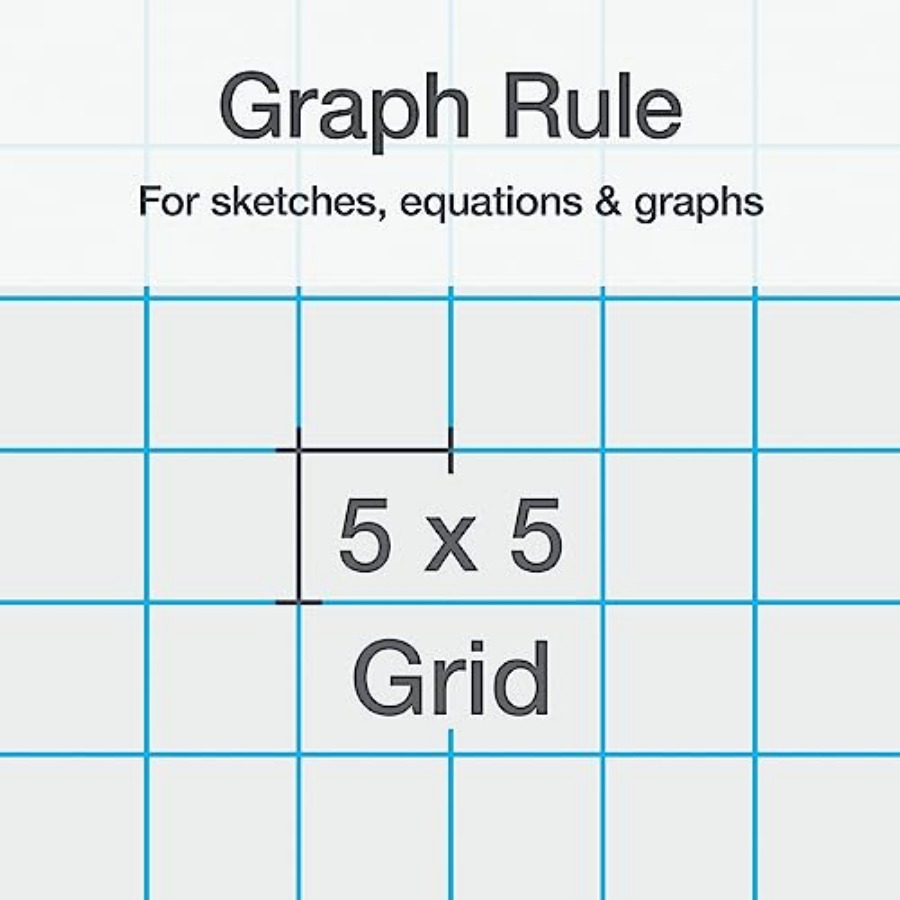 Spiral Notebook 2 Pack, 1 Subj - Graph Paper Pad のレビューと価格