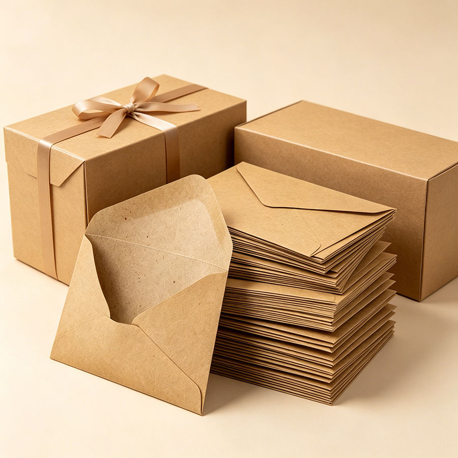 20/50pcs 10x7cm Kraft Paper En - Letter Envelope Kraft のレビューと価格
