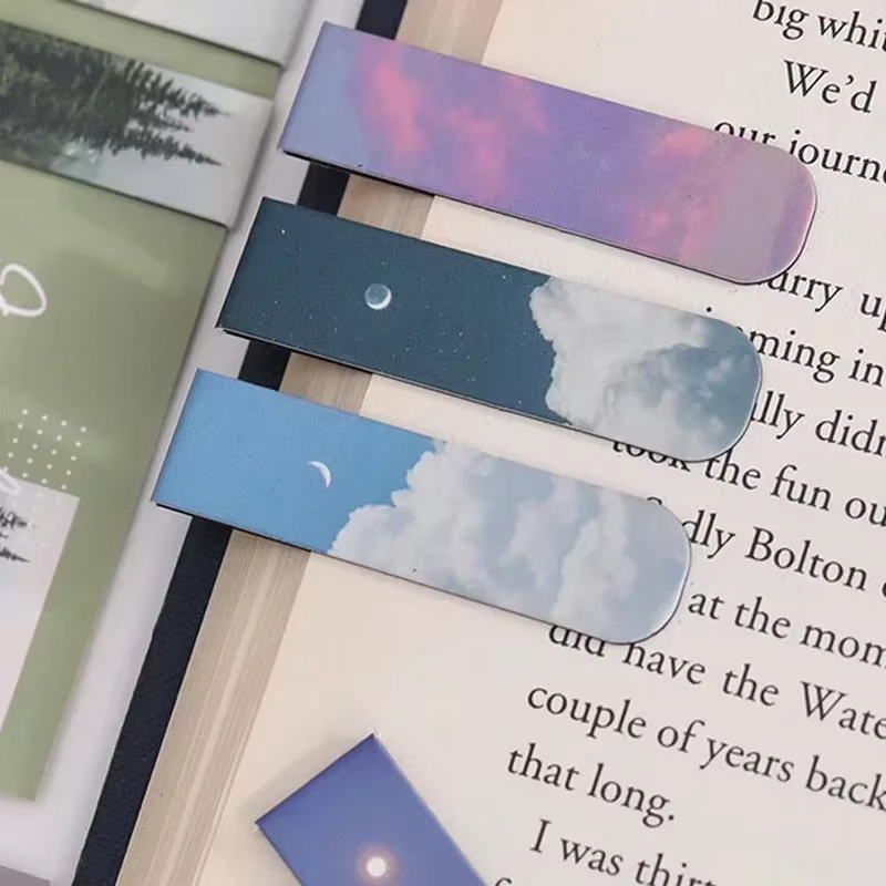 2Pcs/Set Bookmarks Beautiful N - Paperclip Magnetic Set のレビューと価格