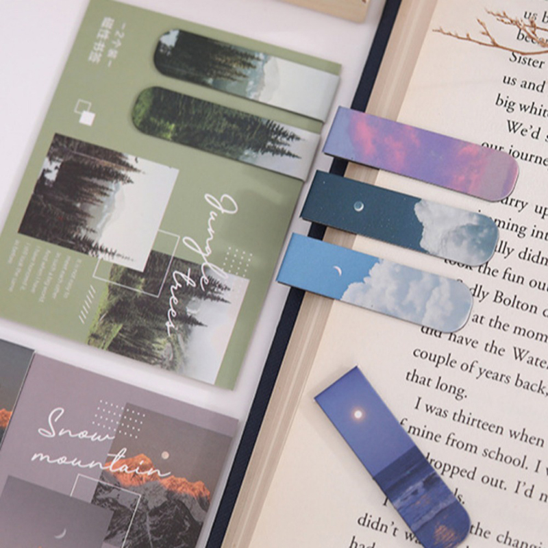 2Pcs/Set Fantasy Clouds Bookma - Paperclip Magnetic Set のレビューと価格