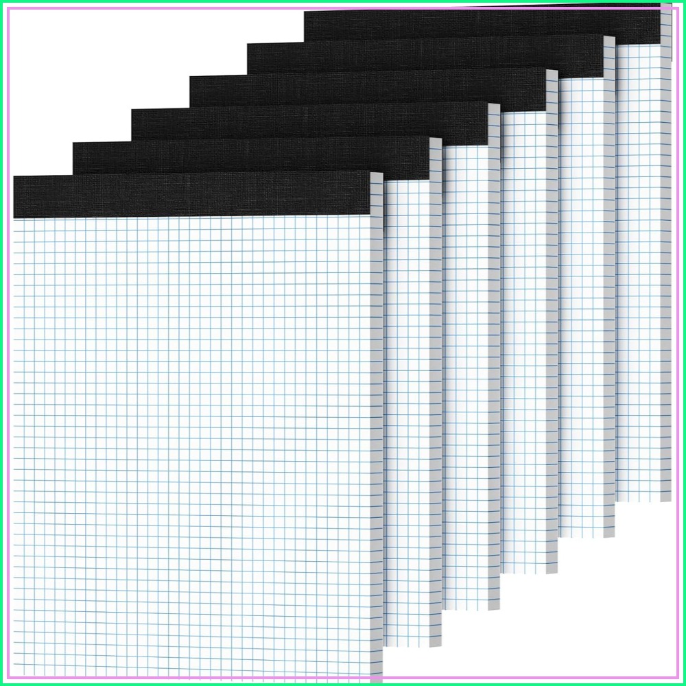 Graph Paper 8.5x11, 6 Pack, 4x - Graph Paper Pad のレビューと価格