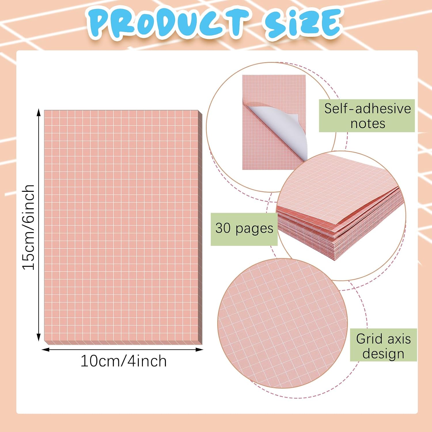 Hi-Go  9 Pack 4 x 6 Inch Grid  - Graph Paper Pad のレビューと価格