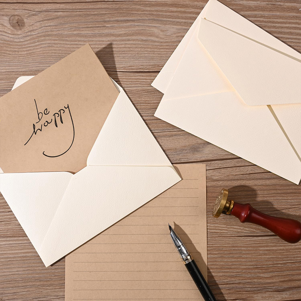 Stationery Set with Envelopes  - Letter Envelope Kraft のレビューと価格