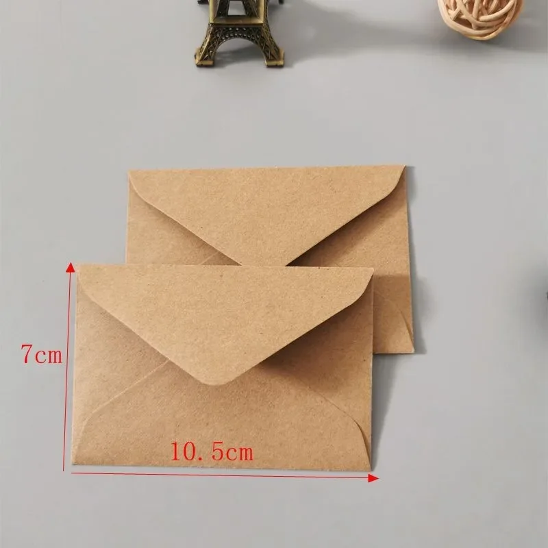 10/30/50pcs 10.5x7cm Simple Re - Letter Envelope Kraft のレビューと価格