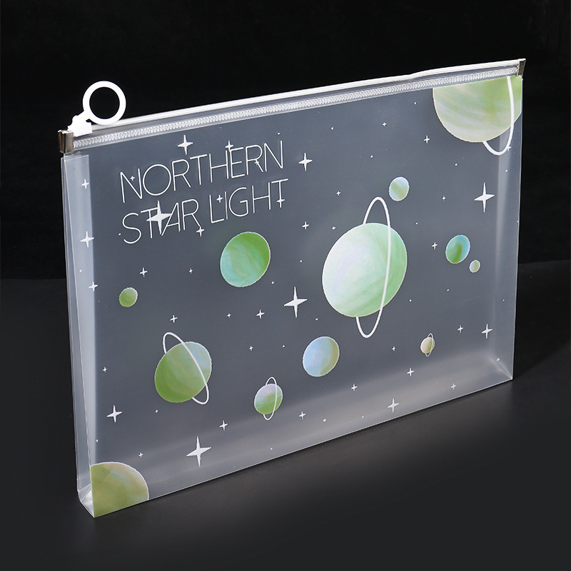 4/12pcs A4 Space Zipper Folder - Supply Of Office Stationery のレビューと価格