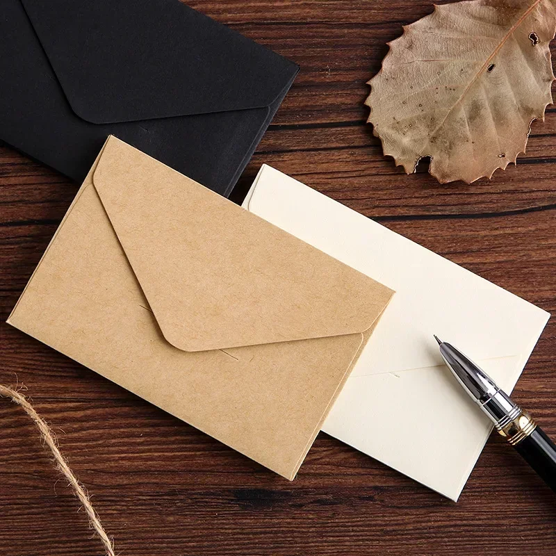 20/40/80PCS Classical White Bl - Letter Envelope Kraft のレビューと価格
