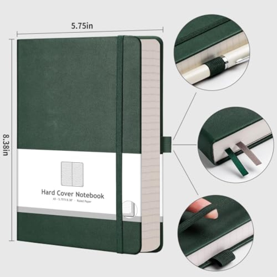 Lined Journal Notebook - 320 N - Journal Leather Hardcover のレビューと価格