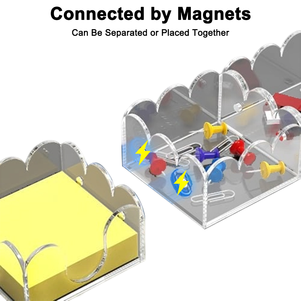 Magnetic 3-in-1 Acrylic Sticky - Paperclip Magnetic Set のレビューと価格