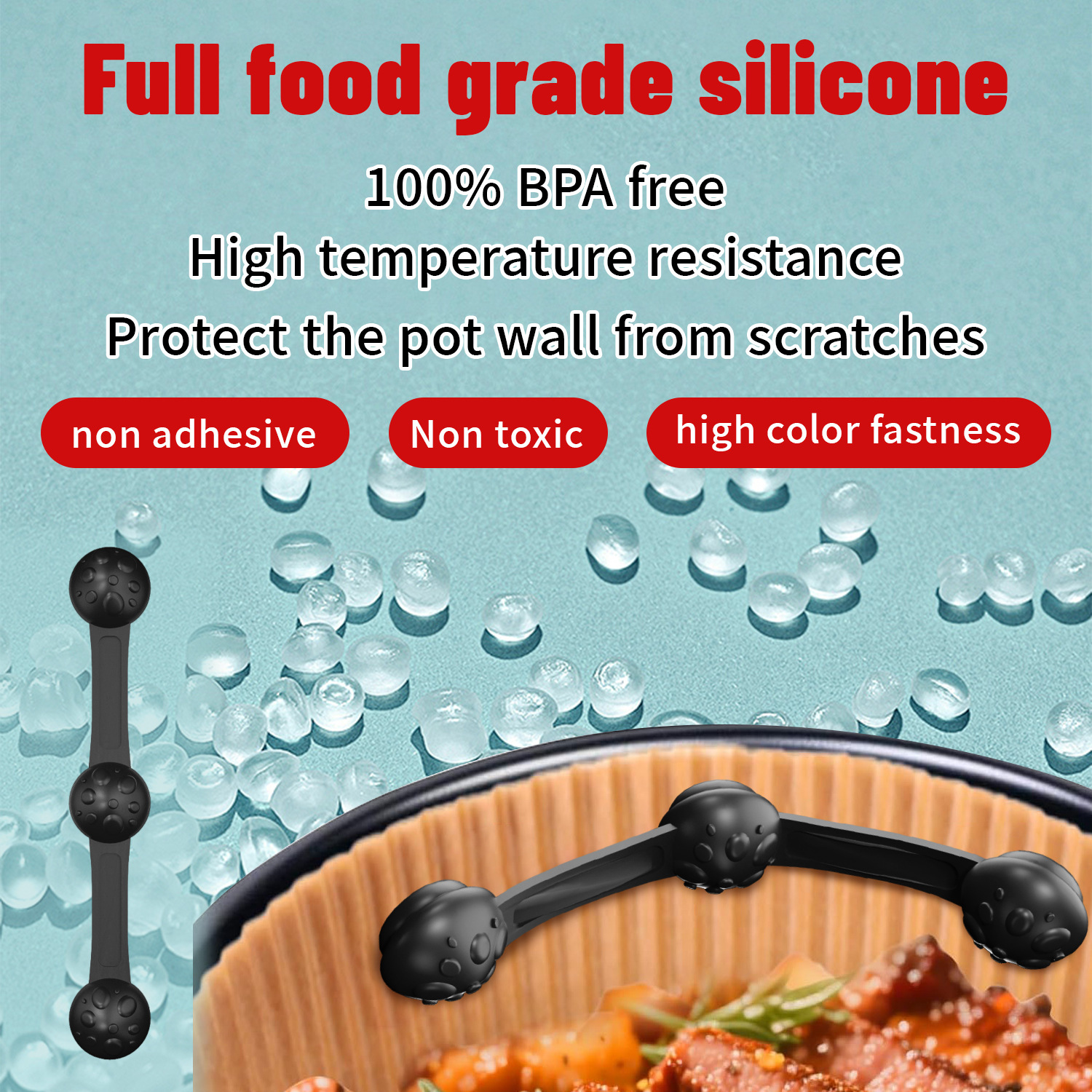 1/2sets Silicone Air Fryer Mag - Paperclip Magnetic Set のレビューと価格